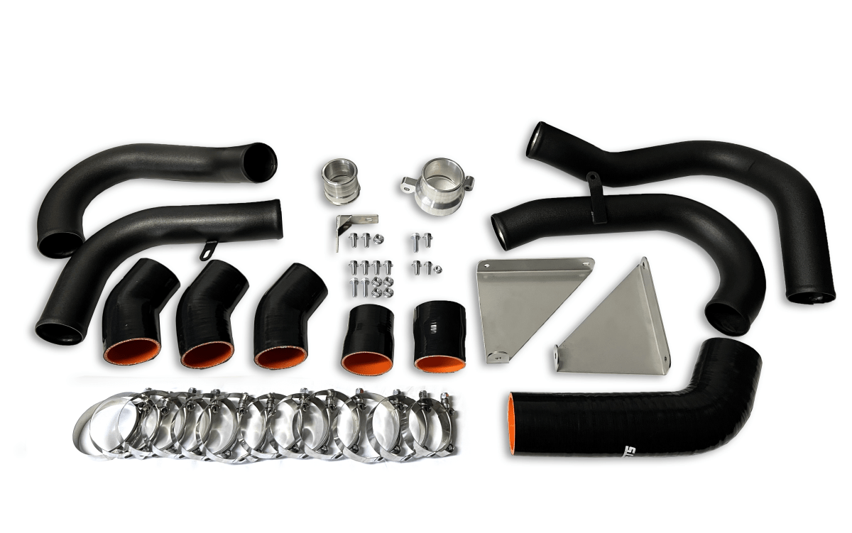 ETS [22 - 26 WRX] Front Mount Intercooler Piping Kit | 200 - 60 - ICP - JDMuscleIntercooler Piping KitsETS200-60-ICP-001Wrinkle Black - Stainless SteelStock Turbo
