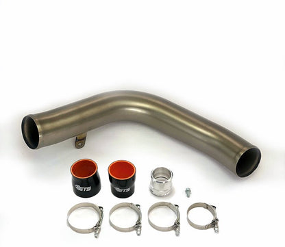 ETS [22 - 26 WRX] Titanium Top Mount Charge Pipe - JDMuscleCharge Pipes200-60-ICP-021Brushed - Plain Titanium