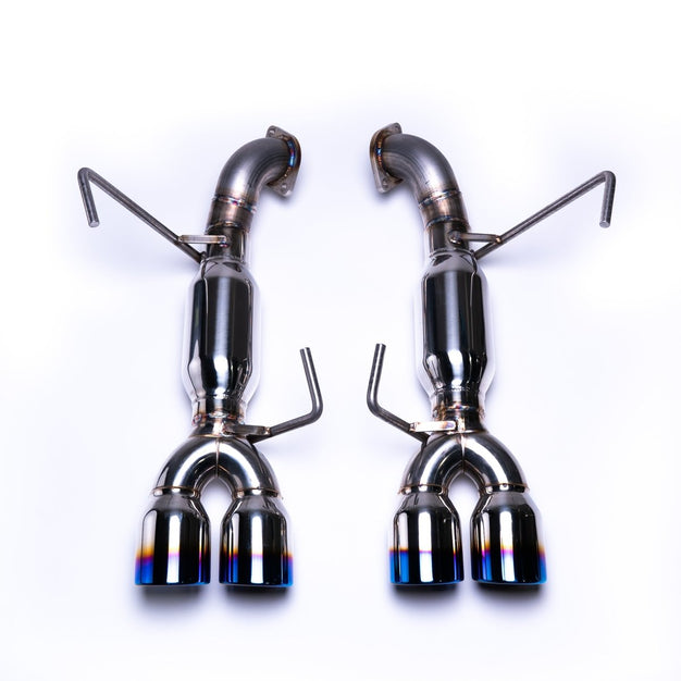 ETS 15-21 WRX / 15-18 STI Axle Back Exhaust Burnt Tips w/ Muffler | 200-30-EXH-004