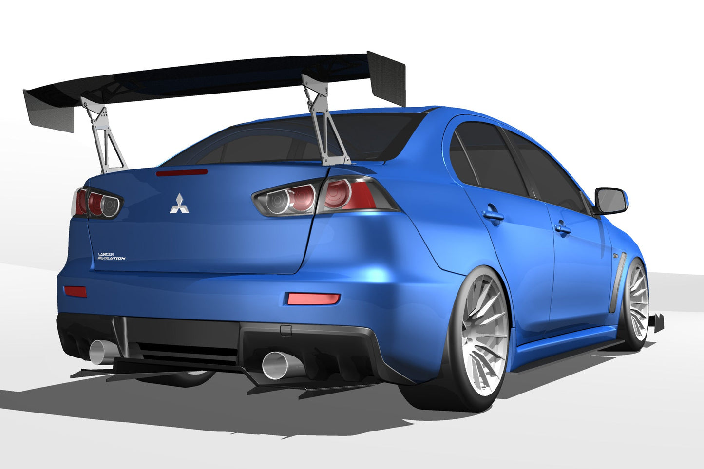 Epsilon+ [08-16 Evo X CZ4A] Diffuser V1+