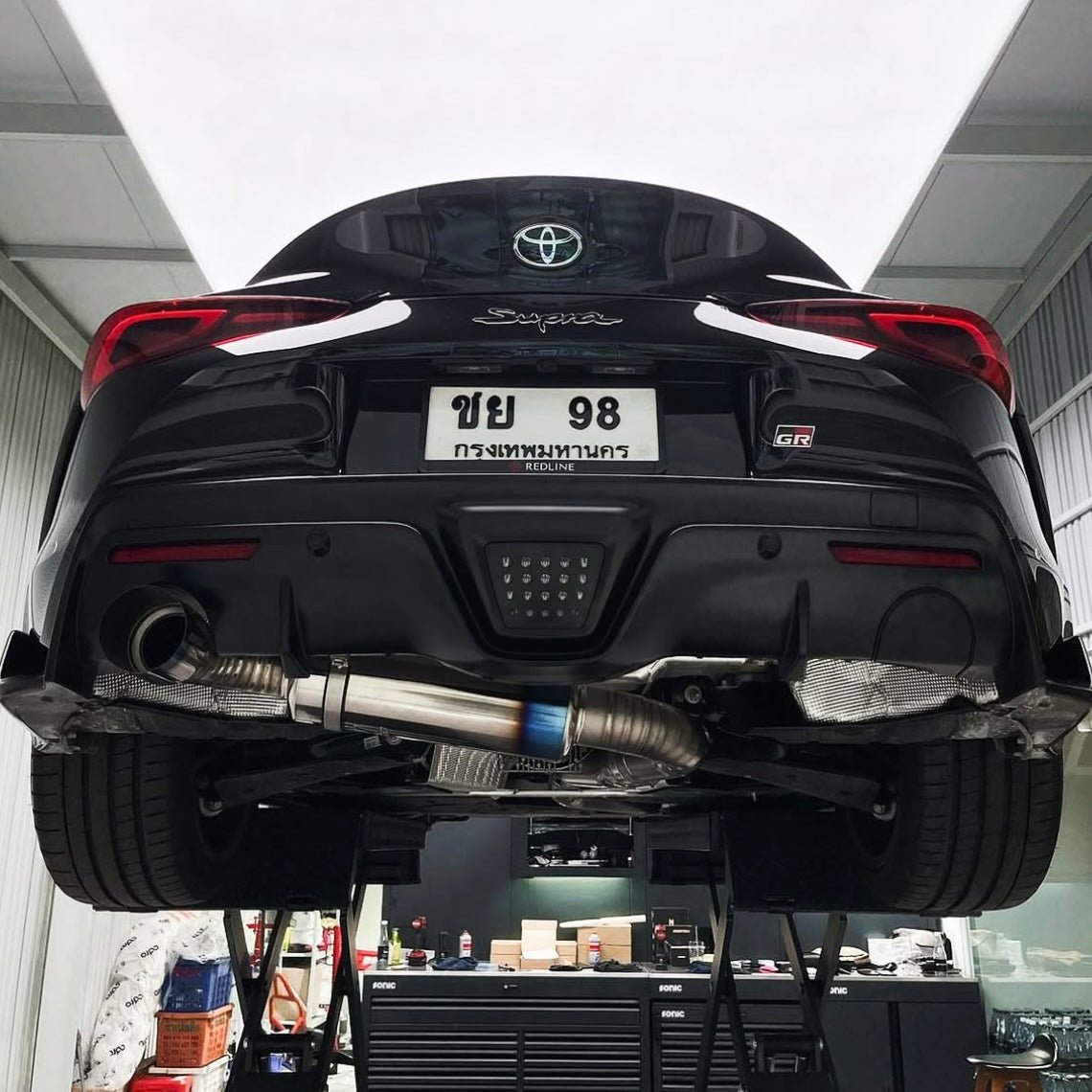 Exhaust Cover for GR Supra (A90/91) - JDMuscleExhaust Heat ShieldsOEMPD-A90-EC-LSLeft Side