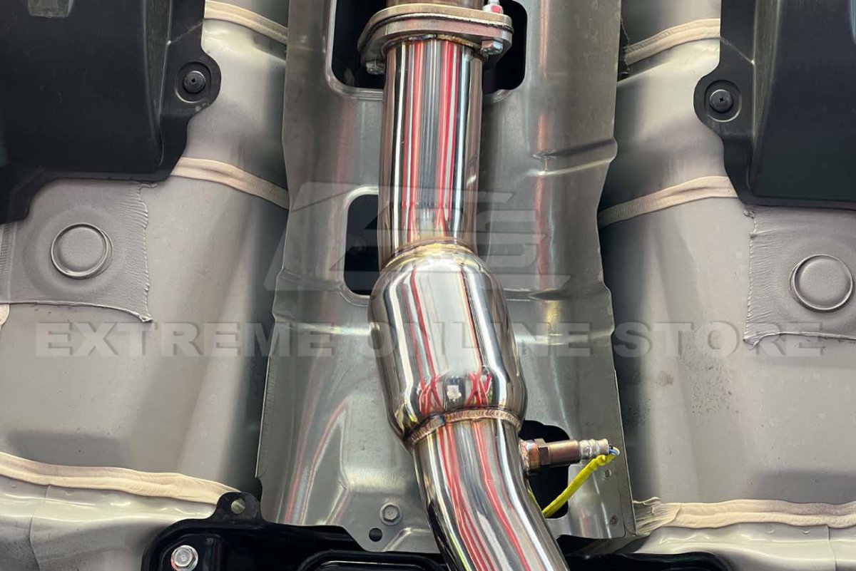 Extreme Online Store [08 - 21 STI / 08 - 14 WRX] Performance Catted Downpipe - JDMuscleFront Pipes and Downpipes / J - Pipes