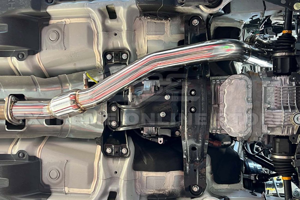 Extreme Online Store [08 - 21 STI / 08 - 14 WRX] Performance Catted Downpipe - JDMuscleFront Pipes and Downpipes / J - Pipes