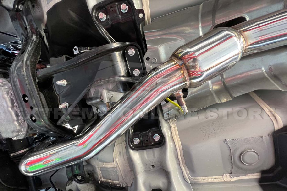 Extreme Online Store [08 - 21 STI / 08 - 14 WRX] Performance Catted Downpipe - JDMuscleFront Pipes and Downpipes / J - Pipes