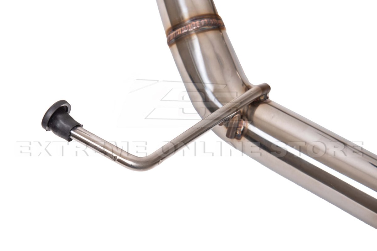 Extreme Online Store [11 - 14 WRX/STI] Muffler Delete Axle Back Quad Exhaust - JDMuscleAxle Back ExhaustsEXT-MD042Anodized Silver