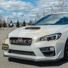 Extreme Online Store 15 - 17 WRX / STi HT Style Front Splitter Lip Ground Effect - JDMuscleFront LipsFLIP-295-BKCFCarbon Fiber