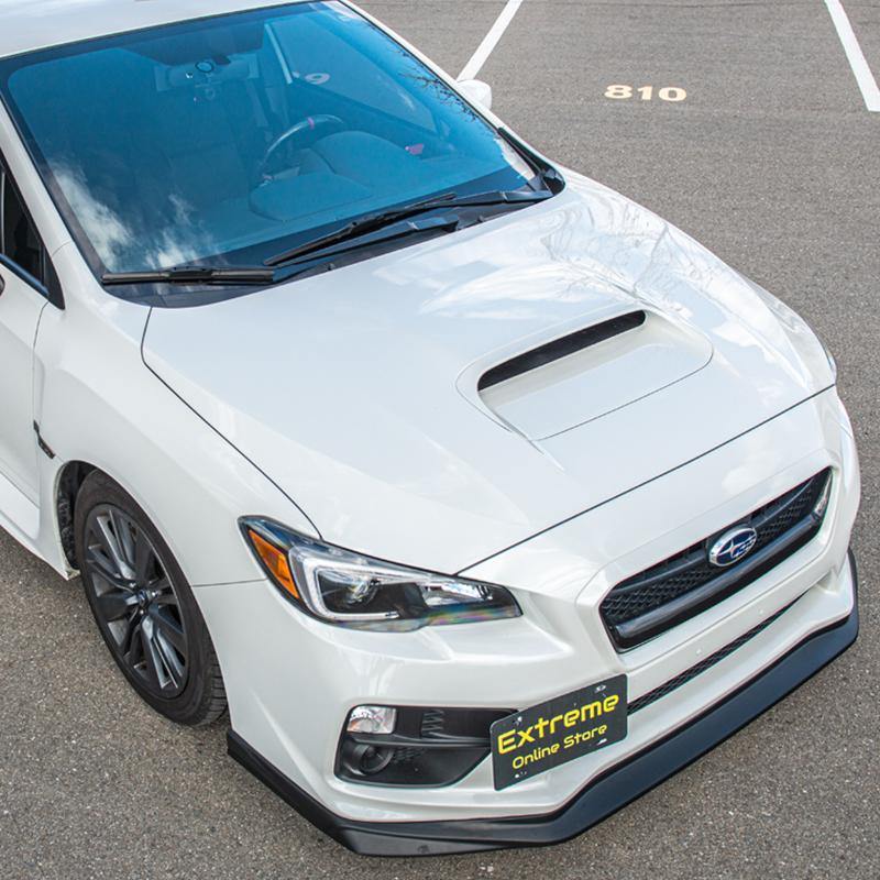 Extreme Online Store [15 - 17 WRX / STI] VRS Style Front Splitter Lip Ground Effect - JDMuscleFront LipsFLIP-296-PUPrimer Black