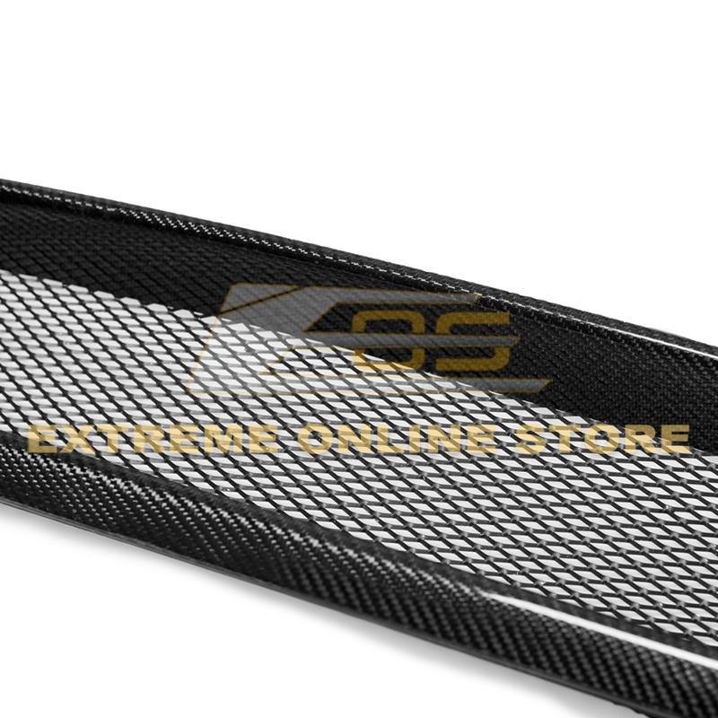 Extreme Online Store [15 - 17 WRX/STI] Front Grille Cover - JDMuscleGrillesGRILL-317-BKCFCarbon Fiber