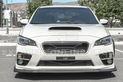 Extreme Online Store [15 - 17 WRX/STI] Front Grille Cover - JDMuscleGrillesGRILL-317-BKCFCarbon Fiber