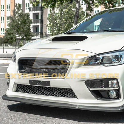 Extreme Online Store [15 - 17 WRX/STI] Front Grille Cover - JDMuscleGrillesGRILL-317-BKCFCarbon Fiber