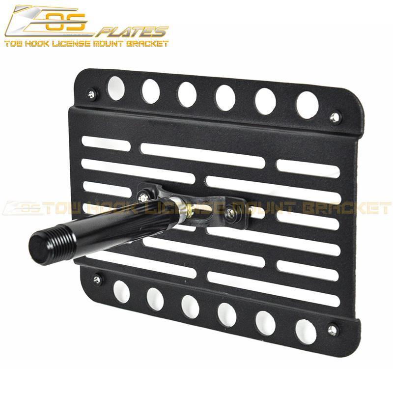 Extreme Online Store [15 - 17 WRX/STI] Tow Hook License Plate Mount Bracket - JDMuscleLicense Plate Relocation KitsL068_L-BRACKETMid SizeWRX