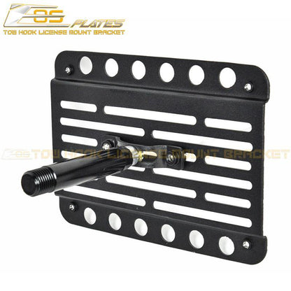 Extreme Online Store [15 - 17 WRX/STI] Tow Hook License Plate Mount Bracket - JDMuscleLicense Plate Relocation KitsL068_L-BRACKETMid SizeWRX