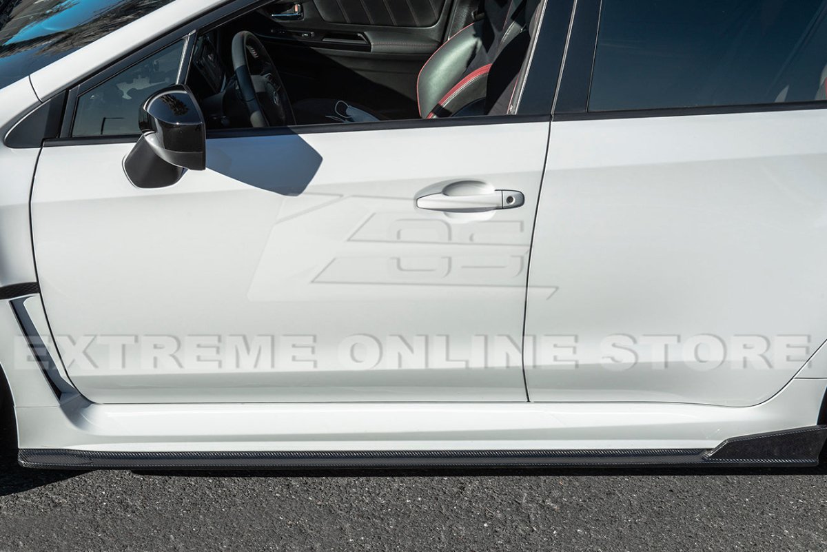 Extreme Online Store [15 - 17 WRX/STI] VRS Style Front Splitter Lip & Side Skirts - JDMuscleAerodynamic PackageFLIP-296-PU_SS-272-FRPPrimer Black