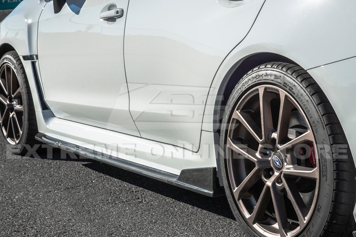 Extreme Online Store [15 - 17 WRX/STI] VRS Style Front Splitter Lip & Side Skirts - JDMuscleAerodynamic PackageFLIP-296-PU_SS-272-FRPPrimer Black