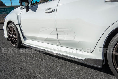 Extreme Online Store [15 - 17 WRX/STI] VRS Style Front Splitter Lip & Side Skirts - JDMuscleAerodynamic PackageFLIP-296-PU_SS-272-FRPPrimer Black