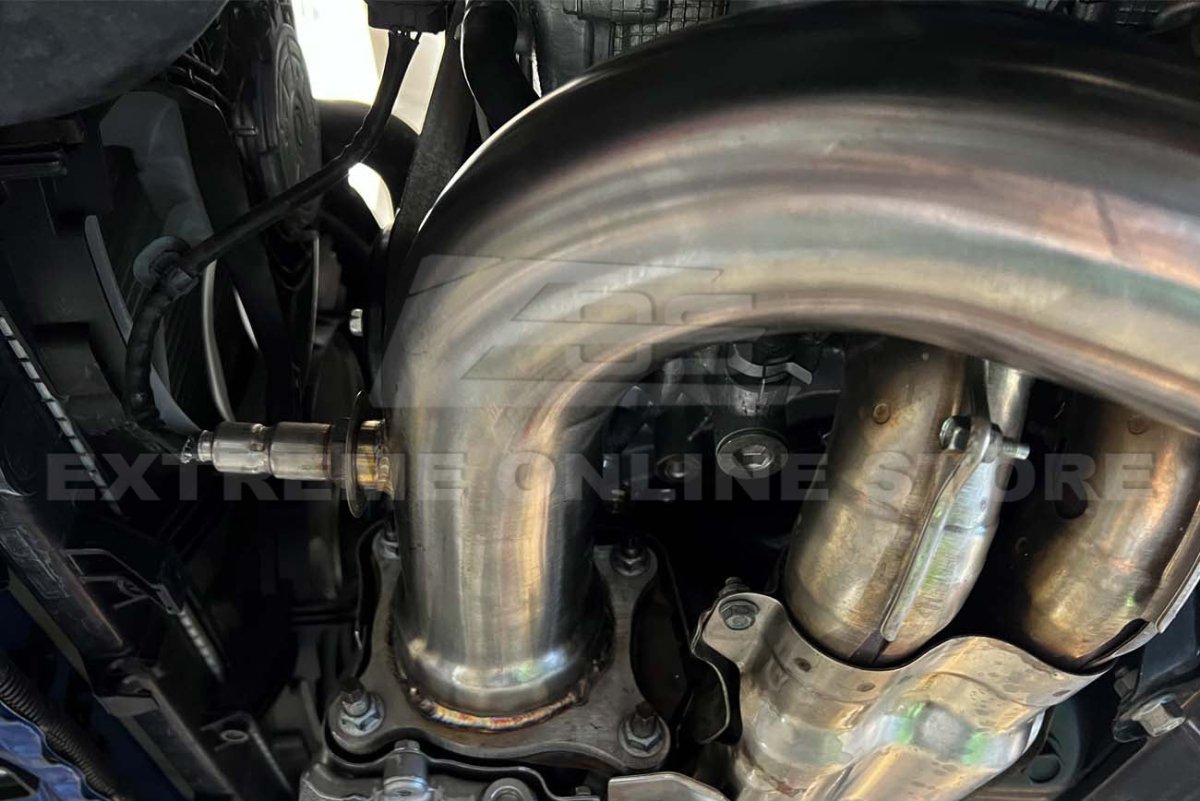 Extreme Online Store [15 - 21 WRX] High - Flow Cat J - Pipe Exhaust | EXT - JP032 - JDMuscleFront Pipes and Downpipes / J - PipesEXT-JP032