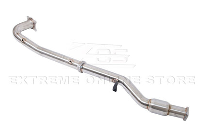 Extreme Online Store [15 - 21 WRX] High - Flow Cat J - Pipe Exhaust | EXT - JP032 - JDMuscleFront Pipes and Downpipes / J - PipesEXT-JP032