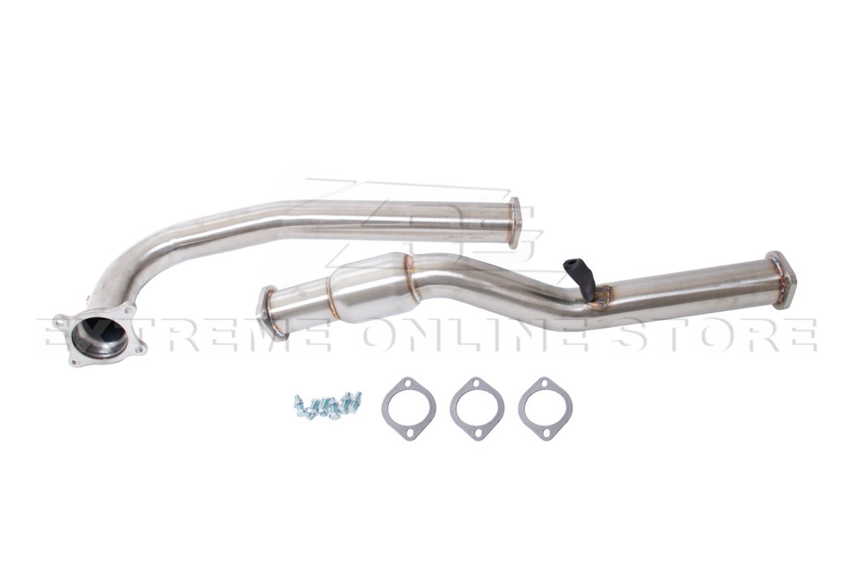 Extreme Online Store [15 - 21 WRX] High - Flow Cat J - Pipe Exhaust | EXT - JP032 - JDMuscleFront Pipes and Downpipes / J - PipesEXT-JP032