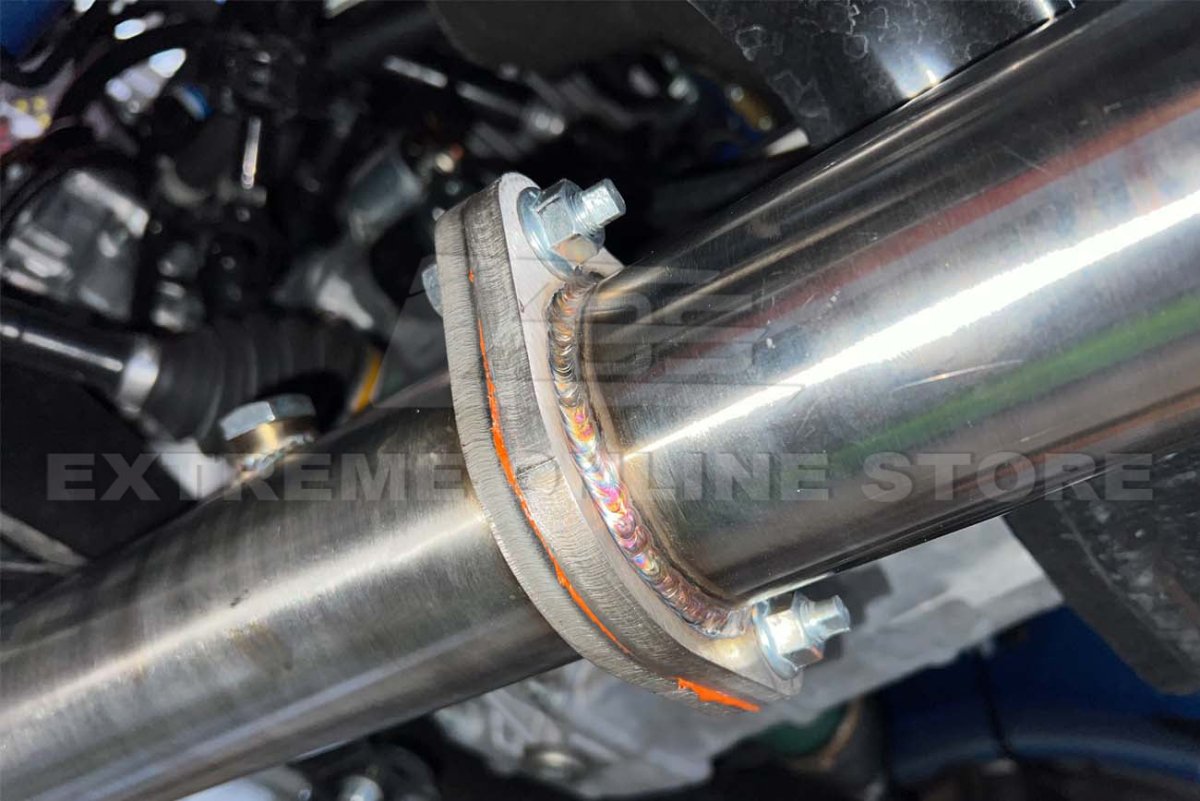 Extreme Online Store [15 - 21 WRX] High - Flow Cat J - Pipe Exhaust | EXT - JP032 - JDMuscleFront Pipes and Downpipes / J - PipesEXT-JP032