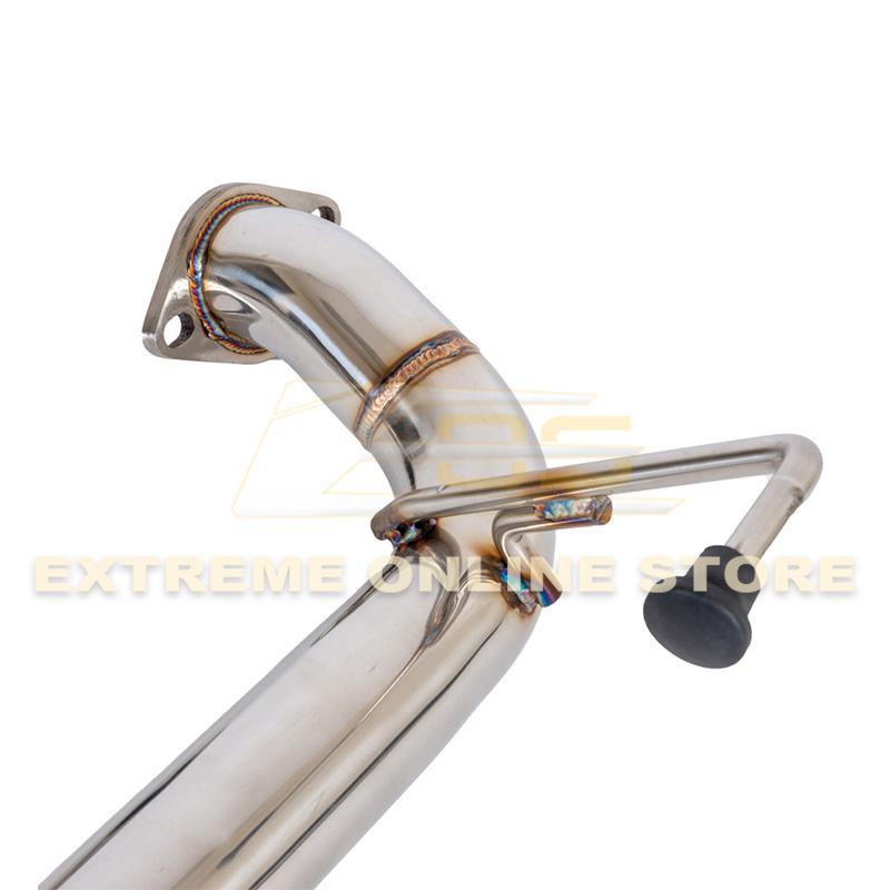 Extreme Online Store [15 - 21 WRX / STi] Axle Back Quad Burnt Tips Exhaust - JDMuscleAxle Back ExhaustsEXT-MD002-BTQuad Burnt Tips