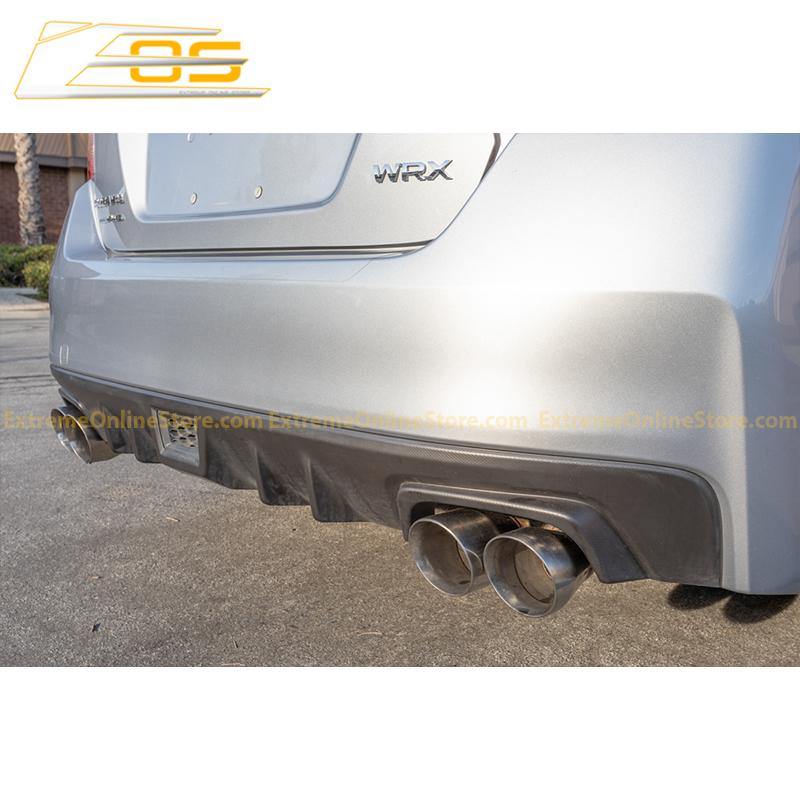 Extreme Online Store 15 - 21 WRX / STi Muffler Delete Axle Back 4 Inch Quad Tips Exhaust - JDMuscleAxle Back ExhaustsEXT-MD002Quad Tips Exhaust