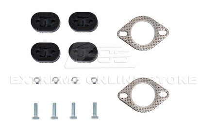 Extreme Online Store 15 - 21 WRX / STi Muffler Delete Axle Back 4 Inch Quad Tips Exhaust - JDMuscleAxle Back ExhaustsEXT-MD002Quad Tips Exhaust