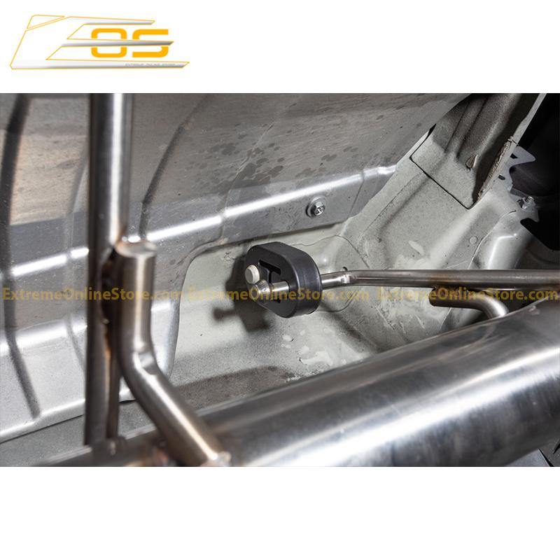 Extreme Online Store 15 - 21 WRX / STi Muffler Delete Axle Back 4 Inch Quad Tips Exhaust - JDMuscleAxle Back ExhaustsEXT-MD002Quad Tips Exhaust