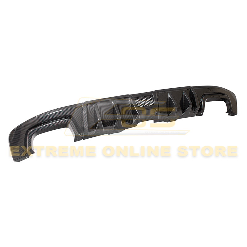 Extreme Online Store [15 - 21 WRX STI] Rear Lower Fin Diffuser - JDMuscleDiffusers and Vortex GeneratorsWRX20A-DIFF-CNHydro - Dipped Carbon Fiber