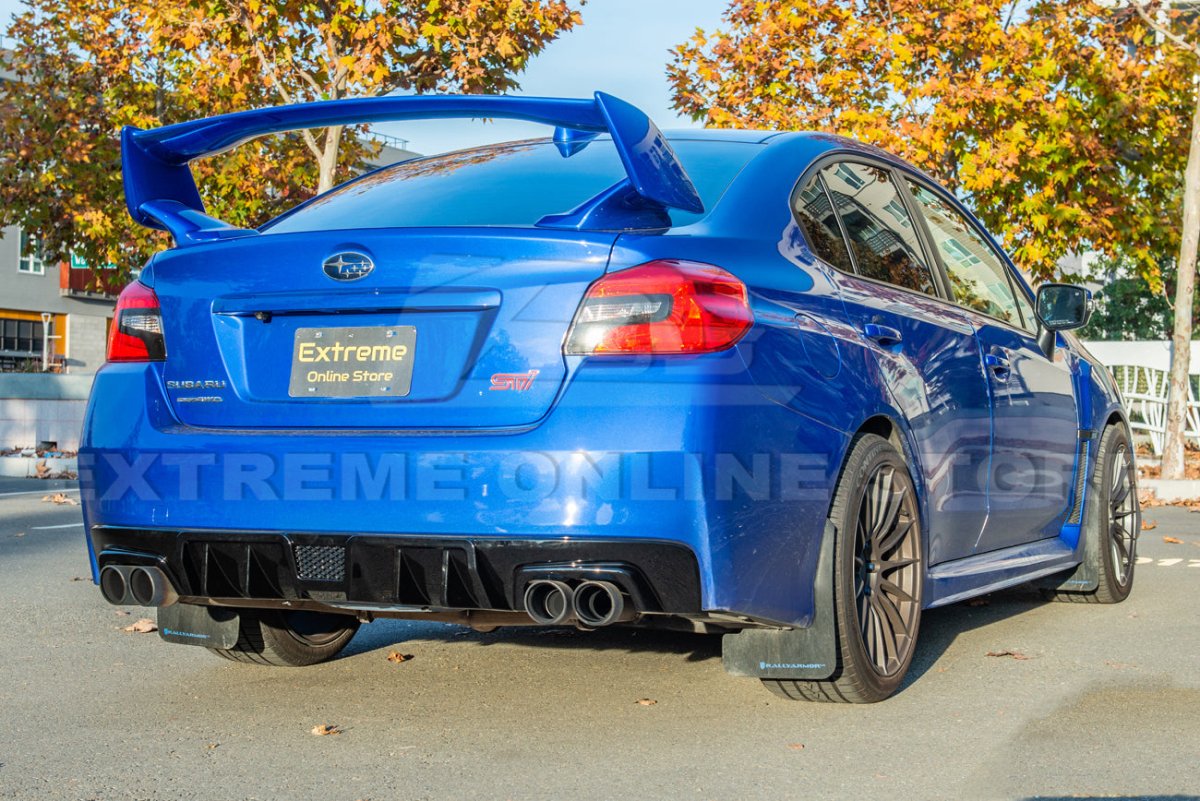 Extreme Online Store [15 - 21 WRX STI] Rear Lower Fin Diffuser - JDMuscleDiffusers and Vortex GeneratorsWRX20A-DIFF-GBGlossy Black