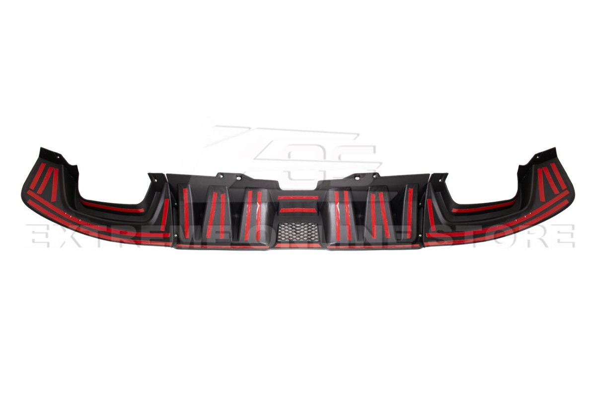 Extreme Online Store [15 - 21 WRX STI] Rear Lower Fin Diffuser - JDMuscleDiffusers and Vortex GeneratorsWRX20A-DIFF-GBGlossy Black