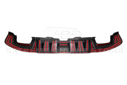 Extreme Online Store [15 - 21 WRX STI] Rear Lower Fin Diffuser - JDMuscleDiffusers and Vortex GeneratorsWRX20A-DIFF-GBGlossy Black