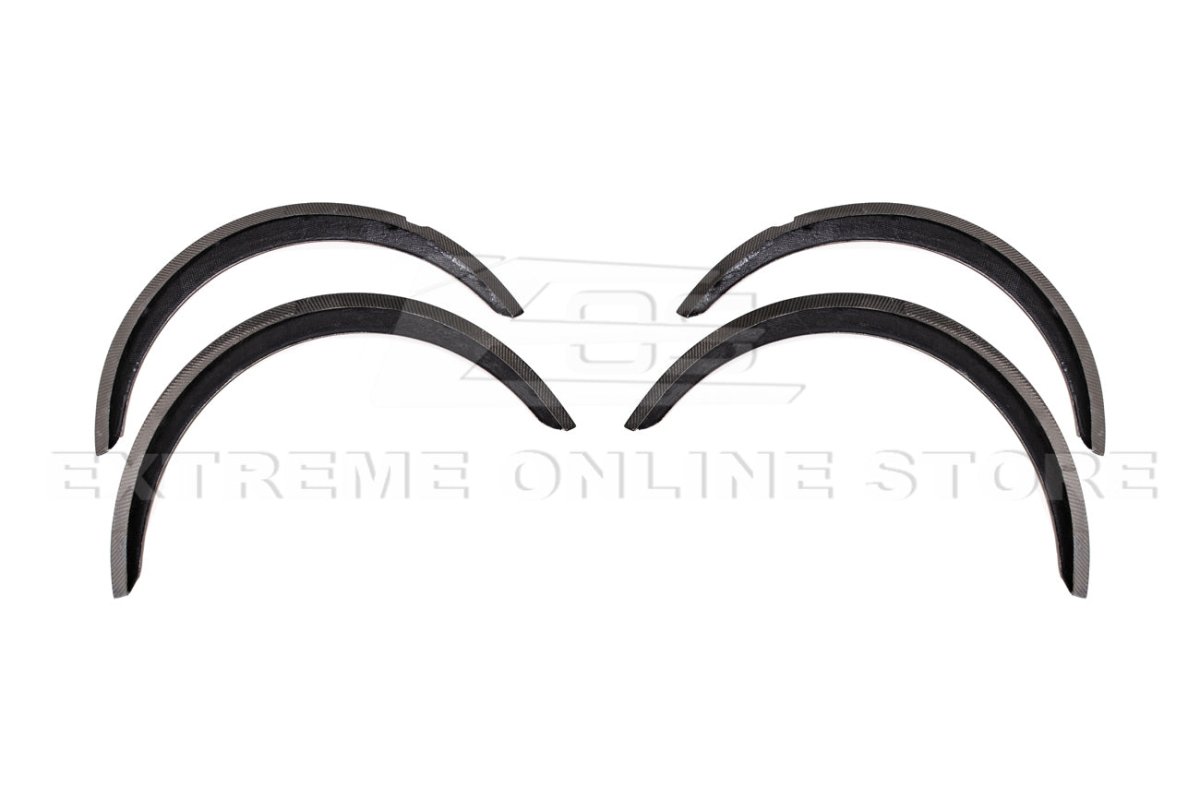 Extreme Online Store [15 - 21 WRX/STI] CS Package Fender Flares - JDMuscleFendersFENDER-320-BKCFCarbon Fiber2015 - 2017
