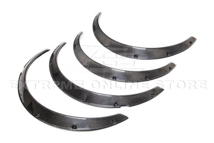 Extreme Online Store [15 - 21 WRX/STI] CS Package Fender Flares - JDMuscleFendersFENDER-320-BKCFCarbon Fiber2015 - 2017