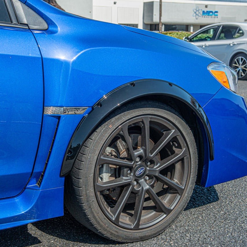 Extreme Online Store [15 - 21 WRX/STI] CS Package Fender Flares - JDMuscleFendersFENDER-320-FRPGloss Black2015 - 2017