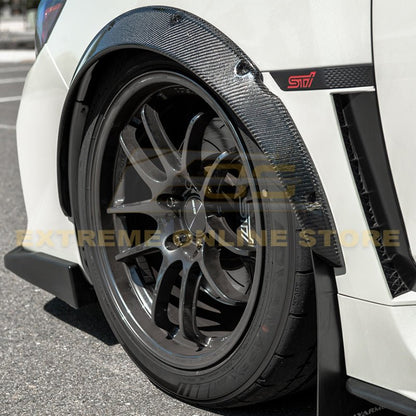 Extreme Online Store [15 - 21 WRX/STI] CS Package Fender Flares - JDMuscleFendersFENDER-320-BKCFCarbon Fiber2015 - 2017