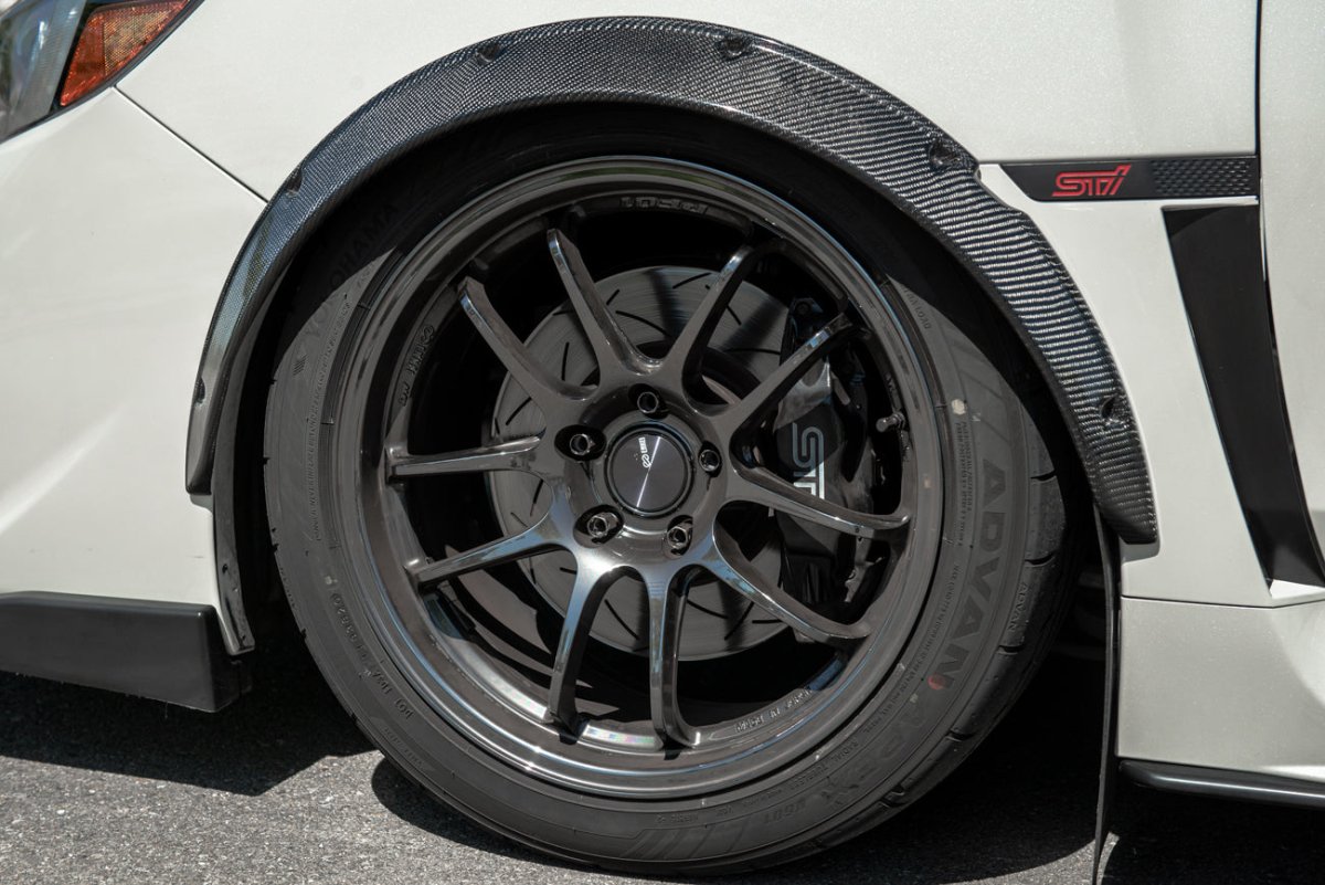 Extreme Online Store [15 - 21 WRX/STI] CS Package Fender Flares - JDMuscleFendersFENDER-320-BKCFCarbon Fiber2015 - 2017
