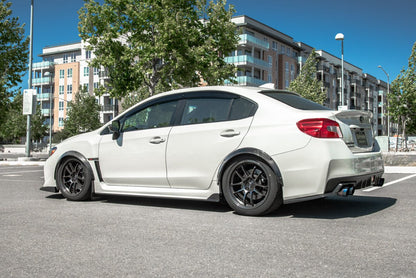 Extreme Online Store [15 - 21 WRX/STI] CS Package Fender Flares - JDMuscleFendersFENDER-320-BKCFCarbon Fiber2015 - 2017