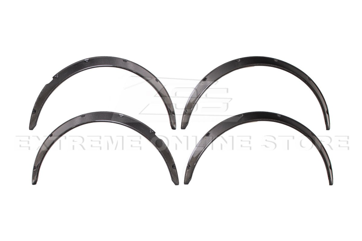 Extreme Online Store [15 - 21 WRX/STI] CS Package Fender Flares - JDMuscleFendersFENDER-320-BKCFCarbon Fiber2015 - 2017