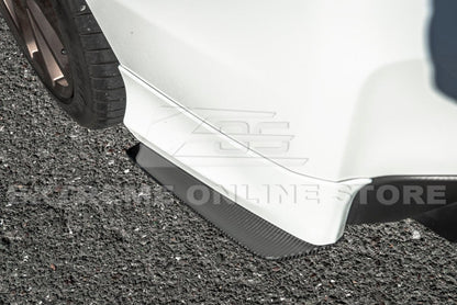 Extreme Online Store [15 - 21 WRX/STI] CS Style Rear Apron Lip - JDMuscleRear LipsRLIP-303-BKCFCarbon Fiber