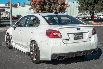 Extreme Online Store [15 - 21 WRX/STI] CS Style Rear Apron Lip - JDMuscleRear LipsRLIP-303-BKCFCarbon Fiber