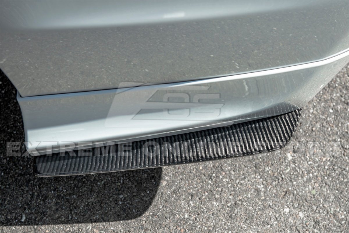 Extreme Online Store [15 - 21 WRX/STI] CS Style Rear Apron Lip - JDMuscleRear LipsRLIP-303-BKCFCarbon Fiber