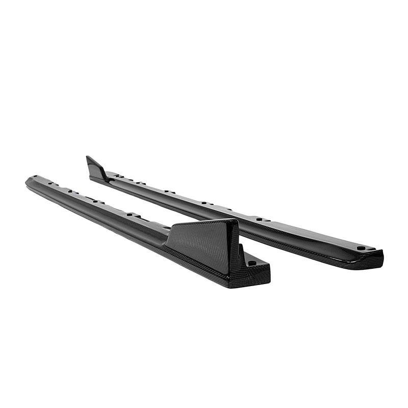 Extreme Online Store [15 - 21 WRX/STI] CS Version 2 Side Skirts - JDMuscleSide SkirtsSS-272-BKCFCarbon Fiber