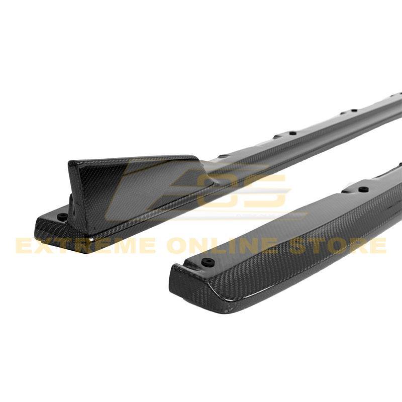 Extreme Online Store [15 - 21 WRX/STI] CS Version 2 Side Skirts - JDMuscleSide SkirtsSS-272-BKCFCarbon Fiber