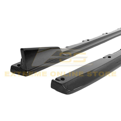 Extreme Online Store [15 - 21 WRX/STI] CS Version 2 Side Skirts - JDMuscleSide SkirtsSS-272-BKCFCarbon Fiber