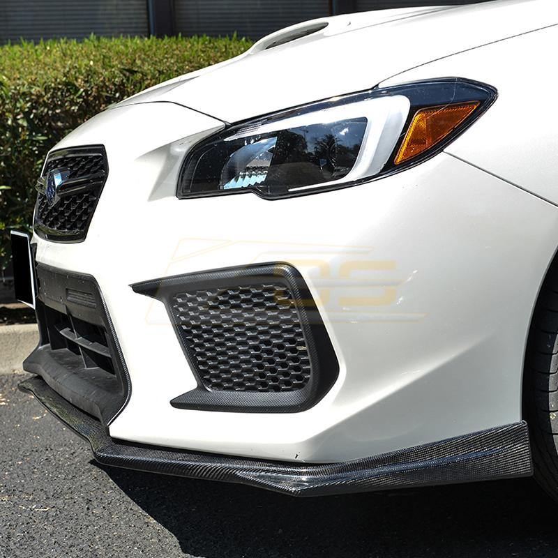 Extreme Online Store [15 - 21 WRX/STI] Front Splitter Lip Ground Effect - JDMuscleFront LipsFLIP-182-BKCFCarbon Fiber