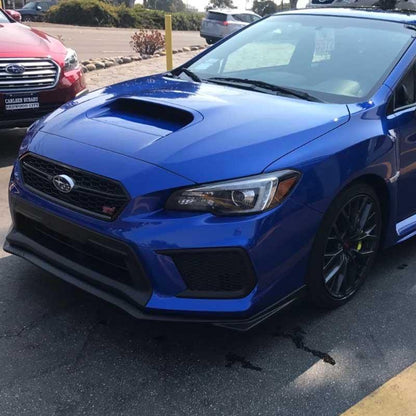 Extreme Online Store [15 - 21 WRX/STI] Front Splitter Lip Ground Effect - JDMuscleFront LipsFLIP-182-PUPrimer Black