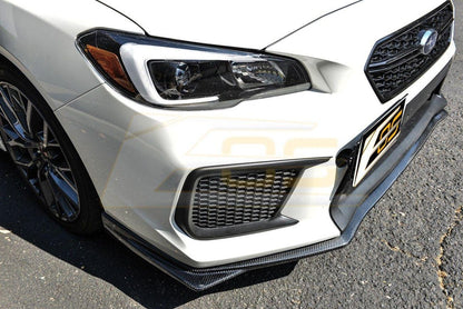 Extreme Online Store [15 - 21 WRX/STI] Front Splitter Lip Ground Effect - JDMuscleFront LipsFLIP-182-BKCFCarbon Fiber