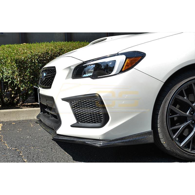 Extreme Online Store [15 - 21 WRX/STI] Front Splitter Lip Ground Effect - JDMuscleFront LipsFLIP-182-BKCFCarbon Fiber