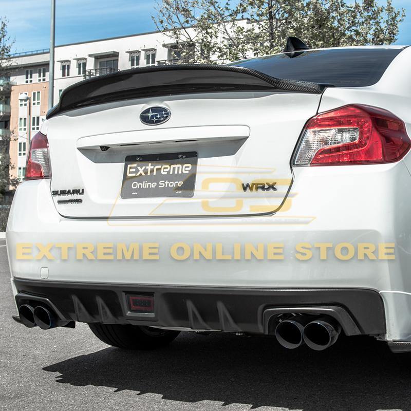 Extreme Online Store [15 - 21 WRX/STI] High - Kick Duckbill Rear Spoiler - JDMuscleSpoilers and WingsSPOILER-314-ABSPrimer Black