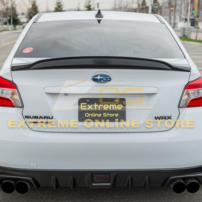 Extreme Online Store [15 - 21 WRX/STI] High - Kick Duckbill Rear Spoiler - JDMuscleSpoilers and WingsSPOILER-314-ABSPrimer Black